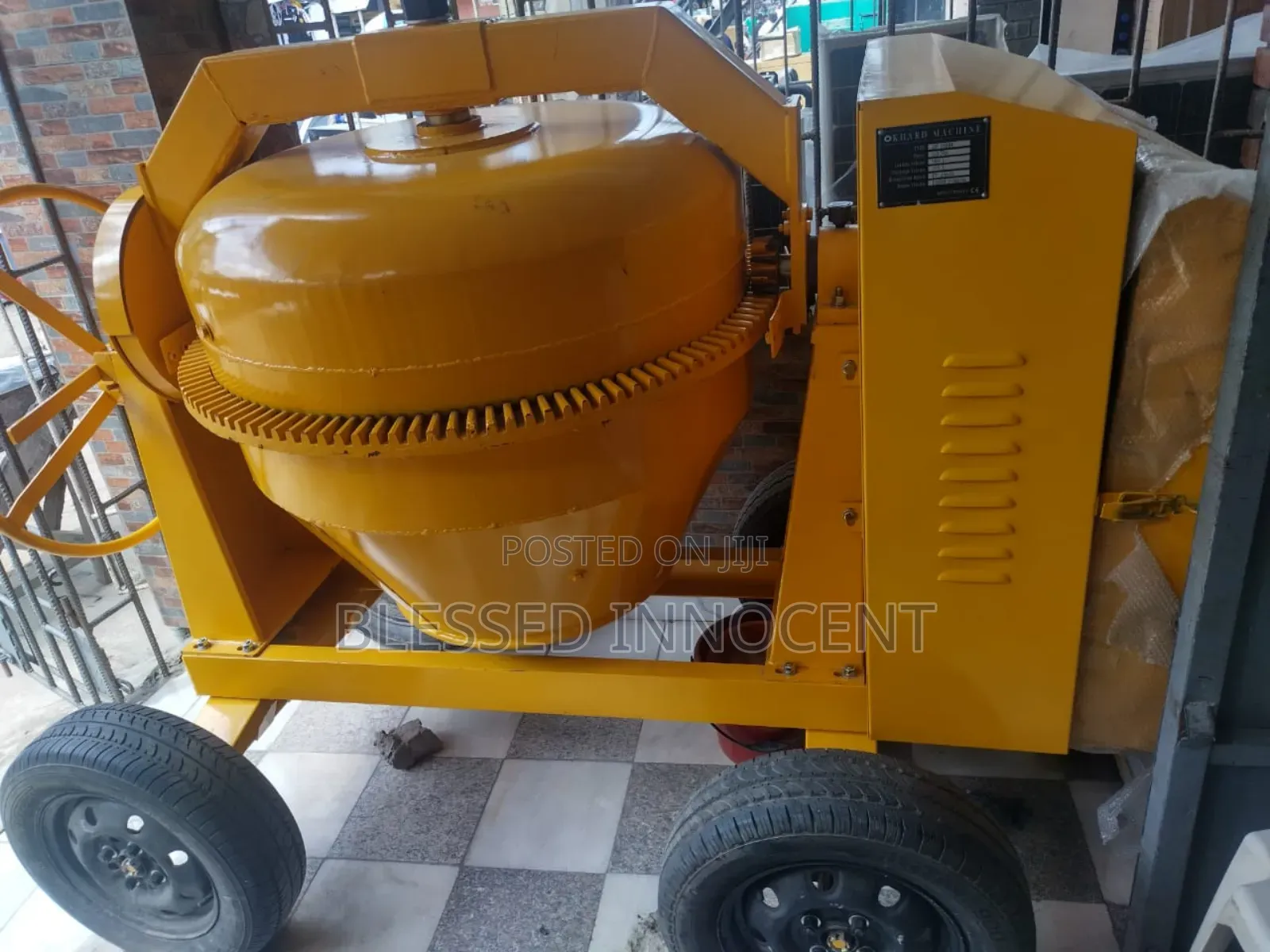"500 Litres Industrial Concrete Mixer