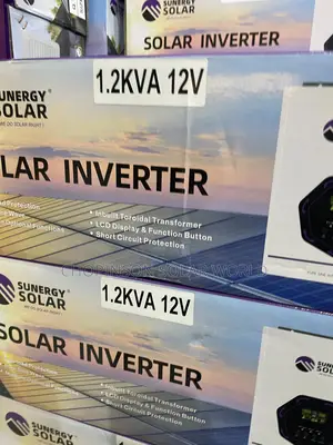 Solar Energy Sunergy Solar Inverter Non Hybrid 1.2kva/12v