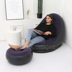 Inflateble Sofa Chair With Foot Rest @27,000