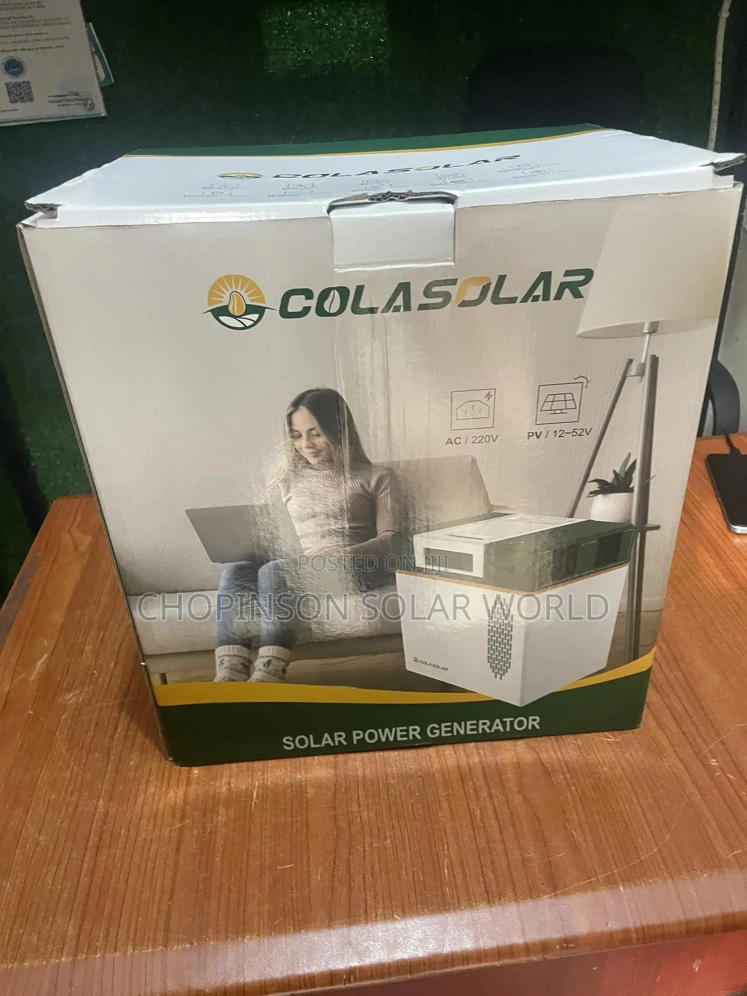 Solar Energy Cola Generator 2000watts