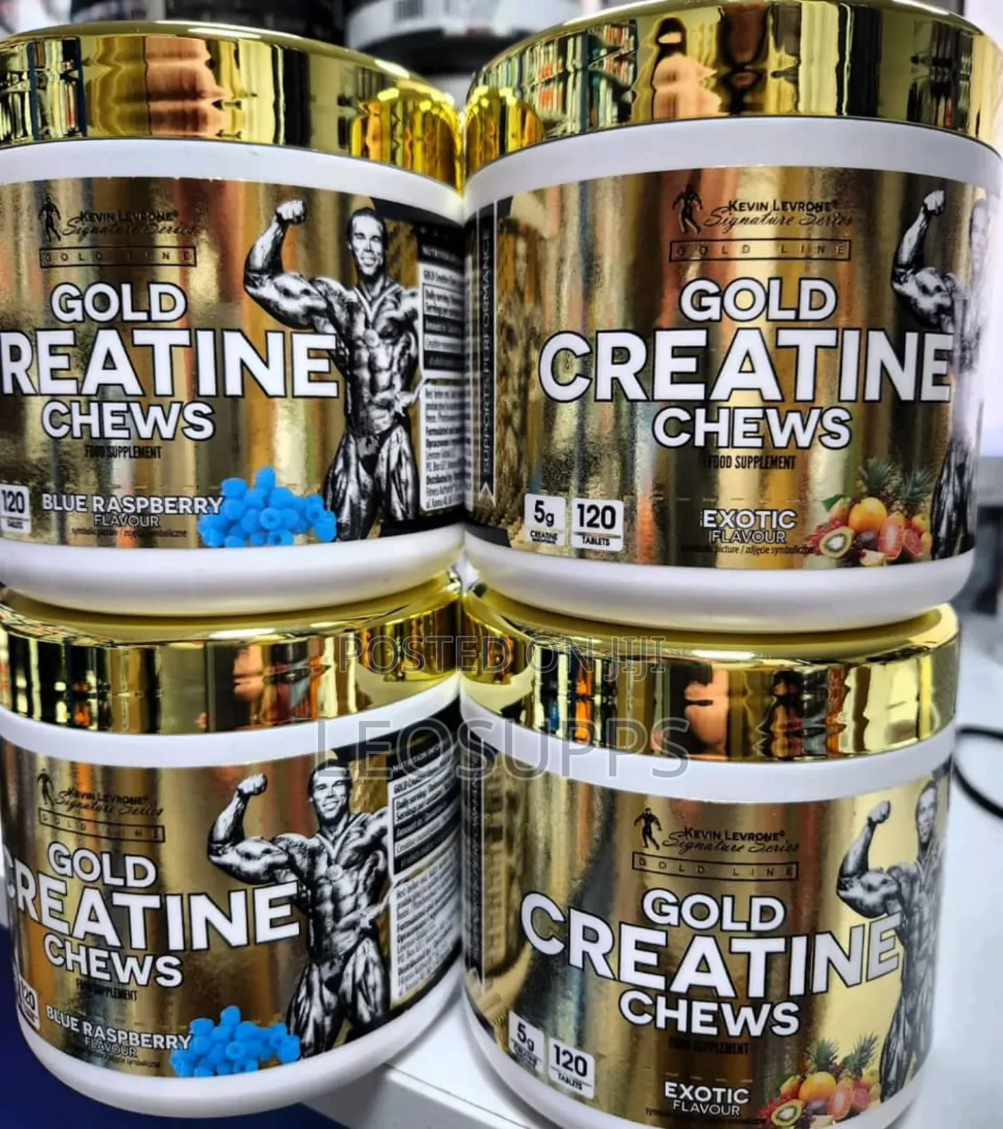 Gold Creatine Chews X120tabs (5g Creatine Monohydrate)