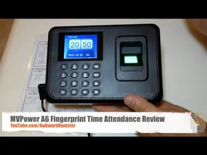 A6 Time Attendance Simple Staff Clocking System