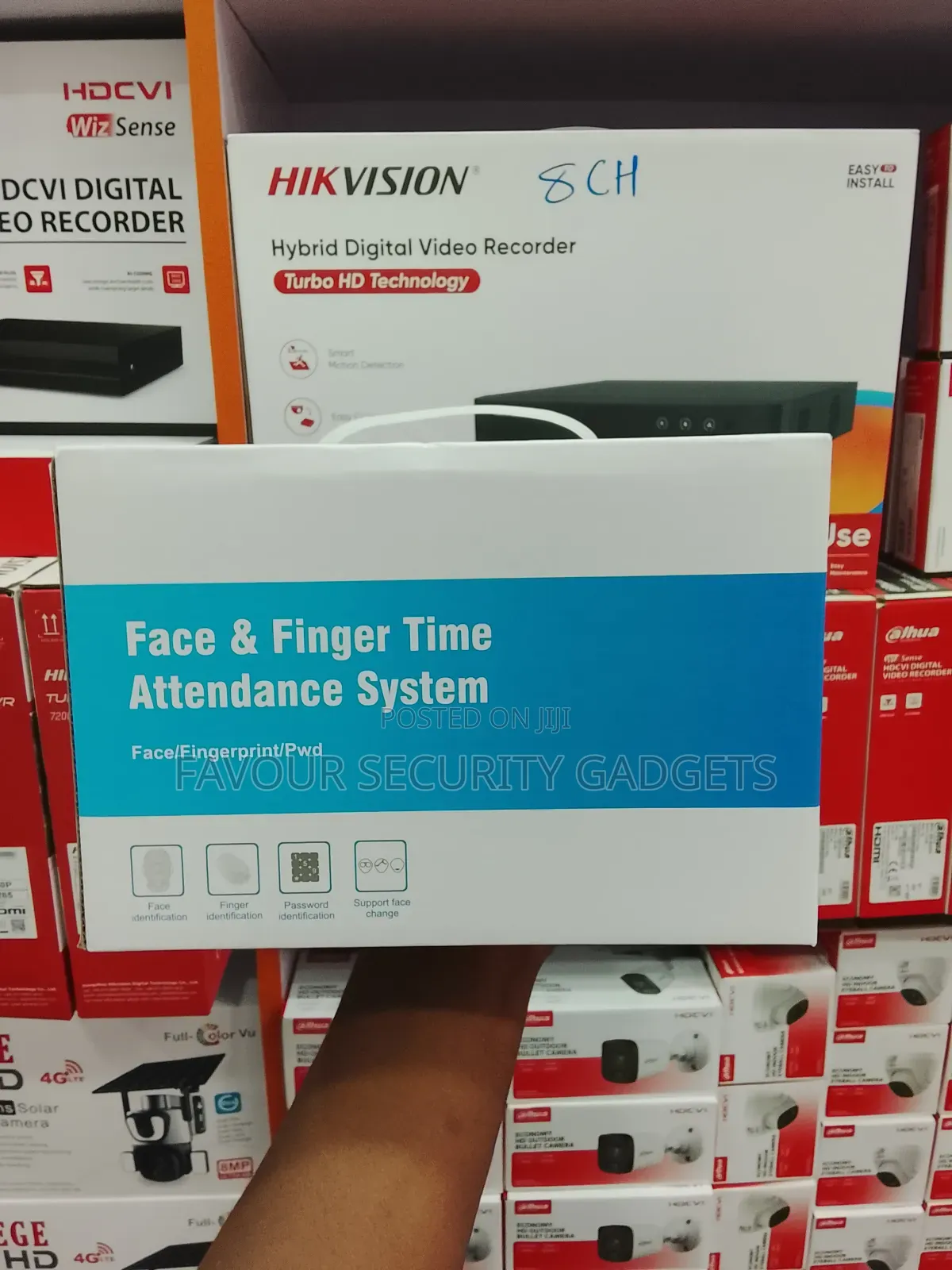 Face and Fingerprint Time Attendance System