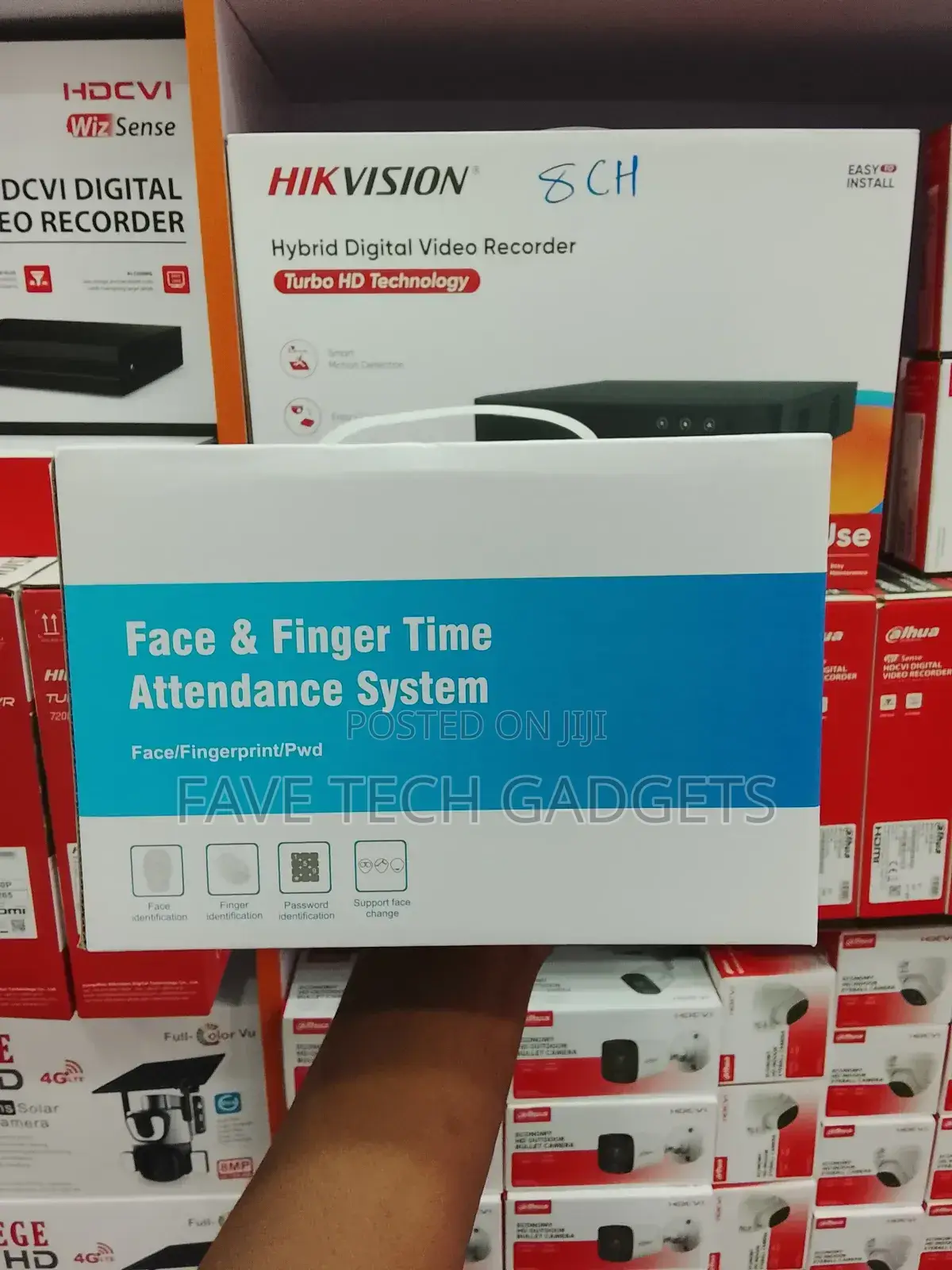 Face and Fingerprint Time Attendance System