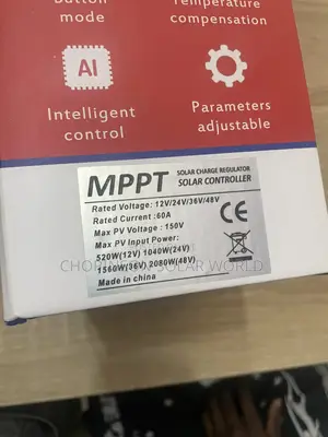 Solar Energy SMS Change Controller 60ah/48v