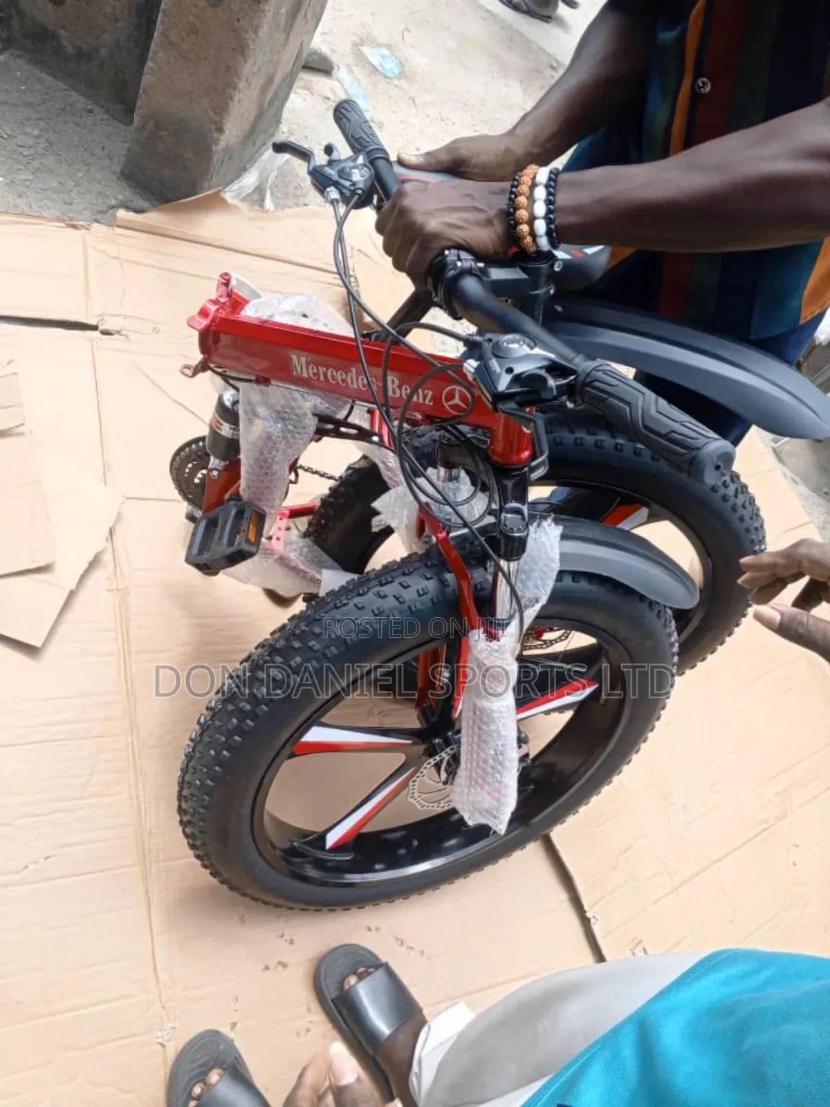 Size 26 Foldable Luxury Benz Bicycle