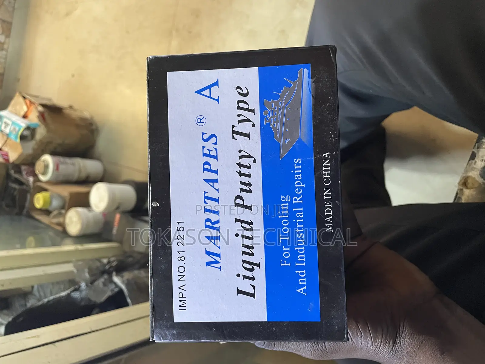 Maritapes a Liquid Putty Type.