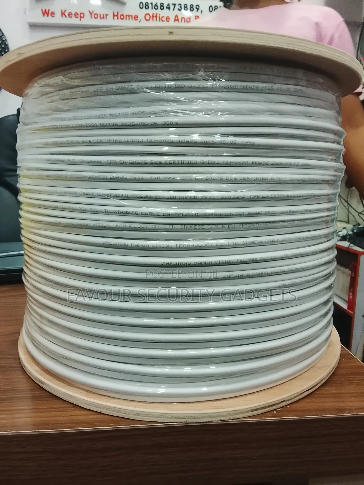 Dahua Rg 59 Siamese Cables 300m