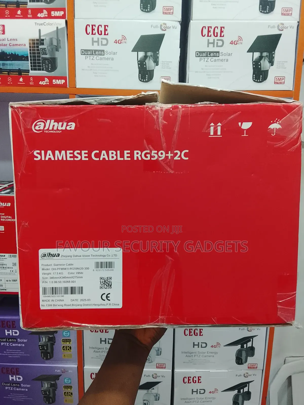 Dahua Rg 59 Siamese Cables 300m