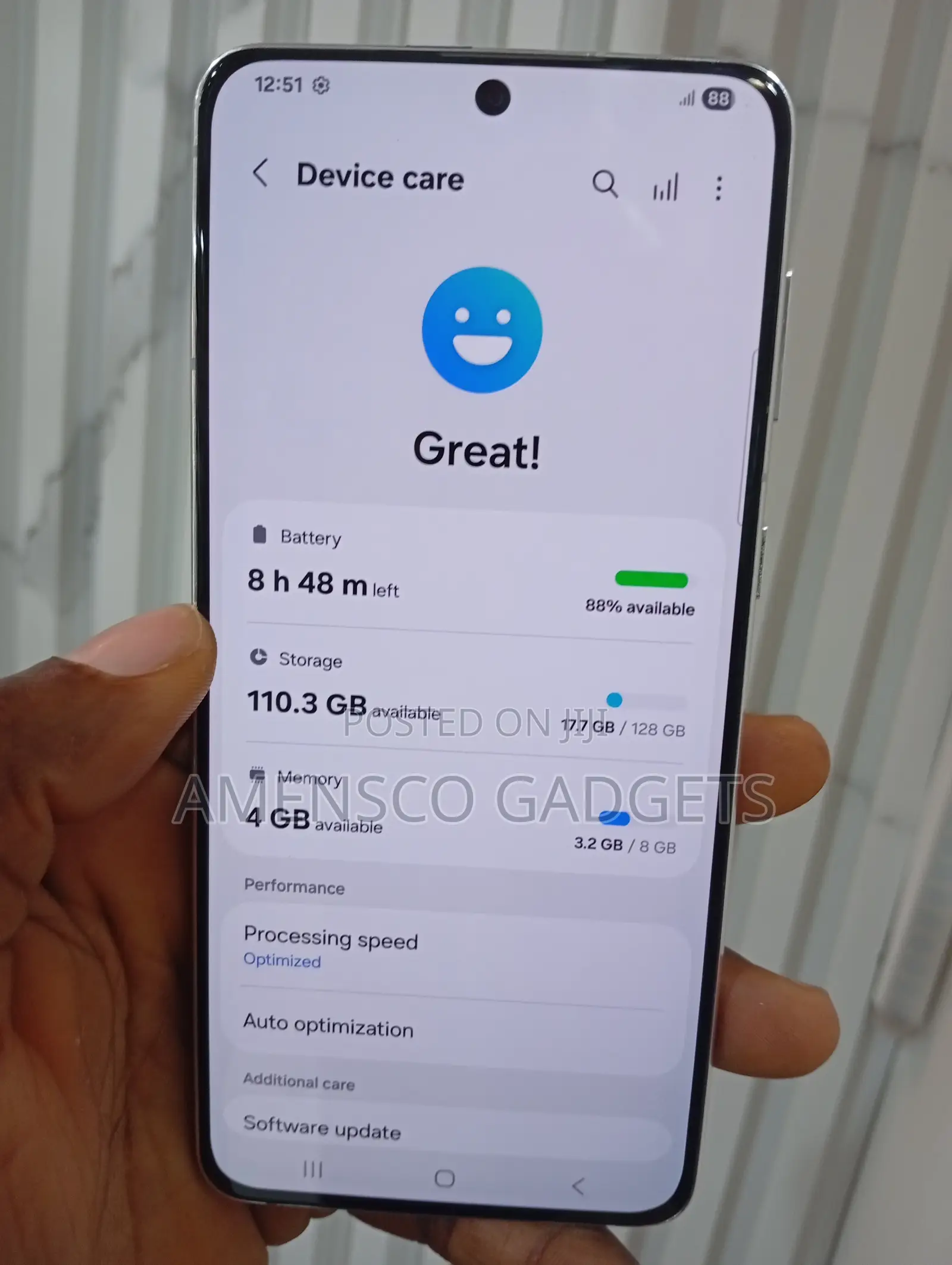 Samsung Galaxy S21+ 5G 128 GB Silver