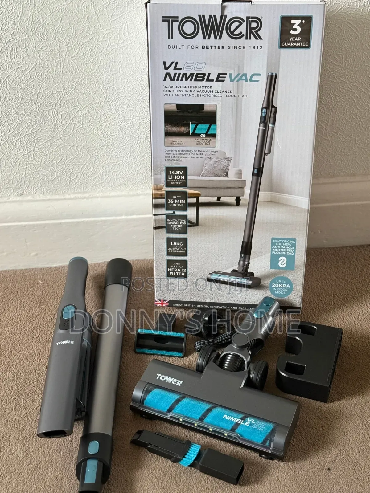 Tower Vl60 Nimble Vac