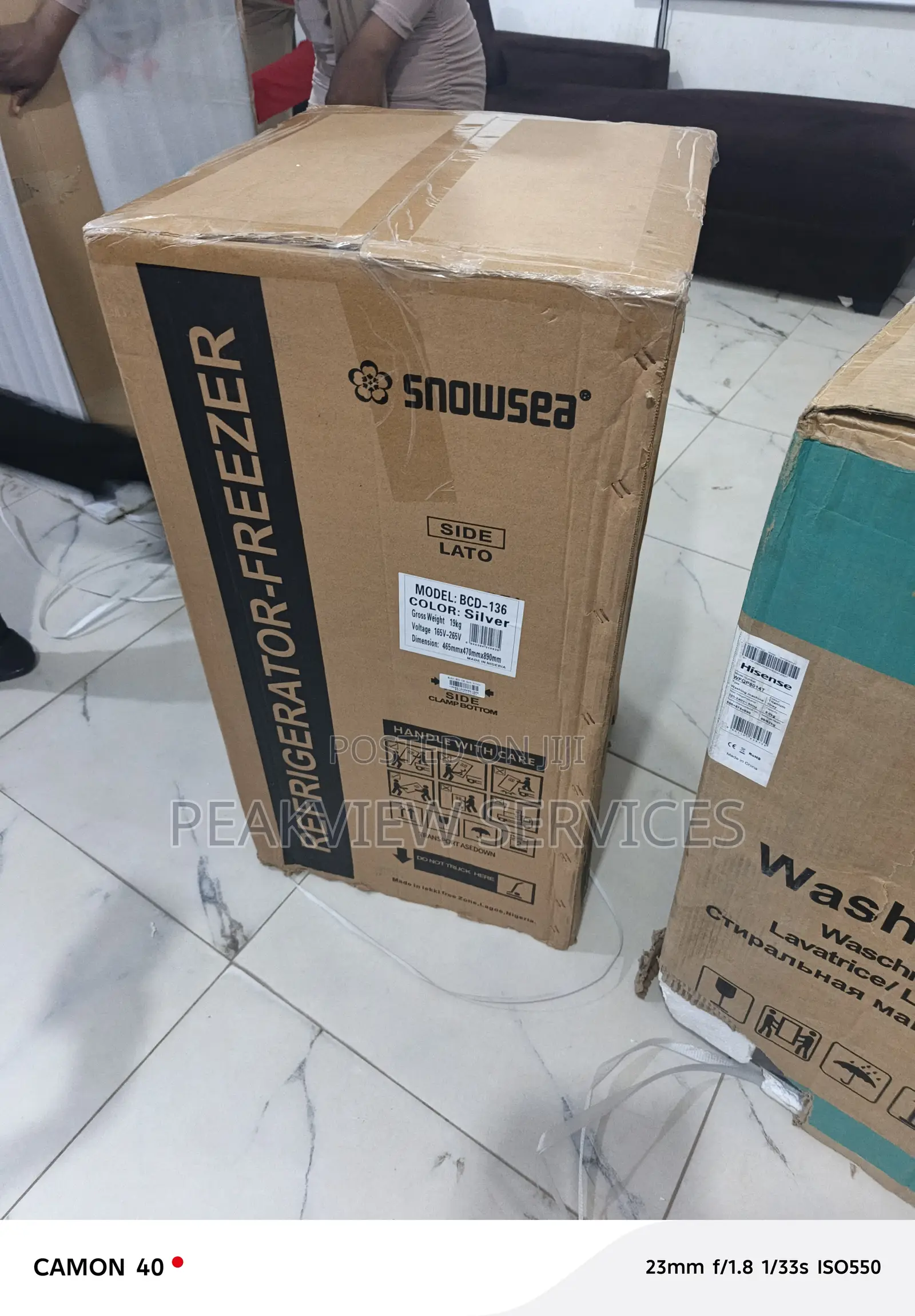Original Snowsea BCD-136 Refrigerator – Affordable Cooling Solution