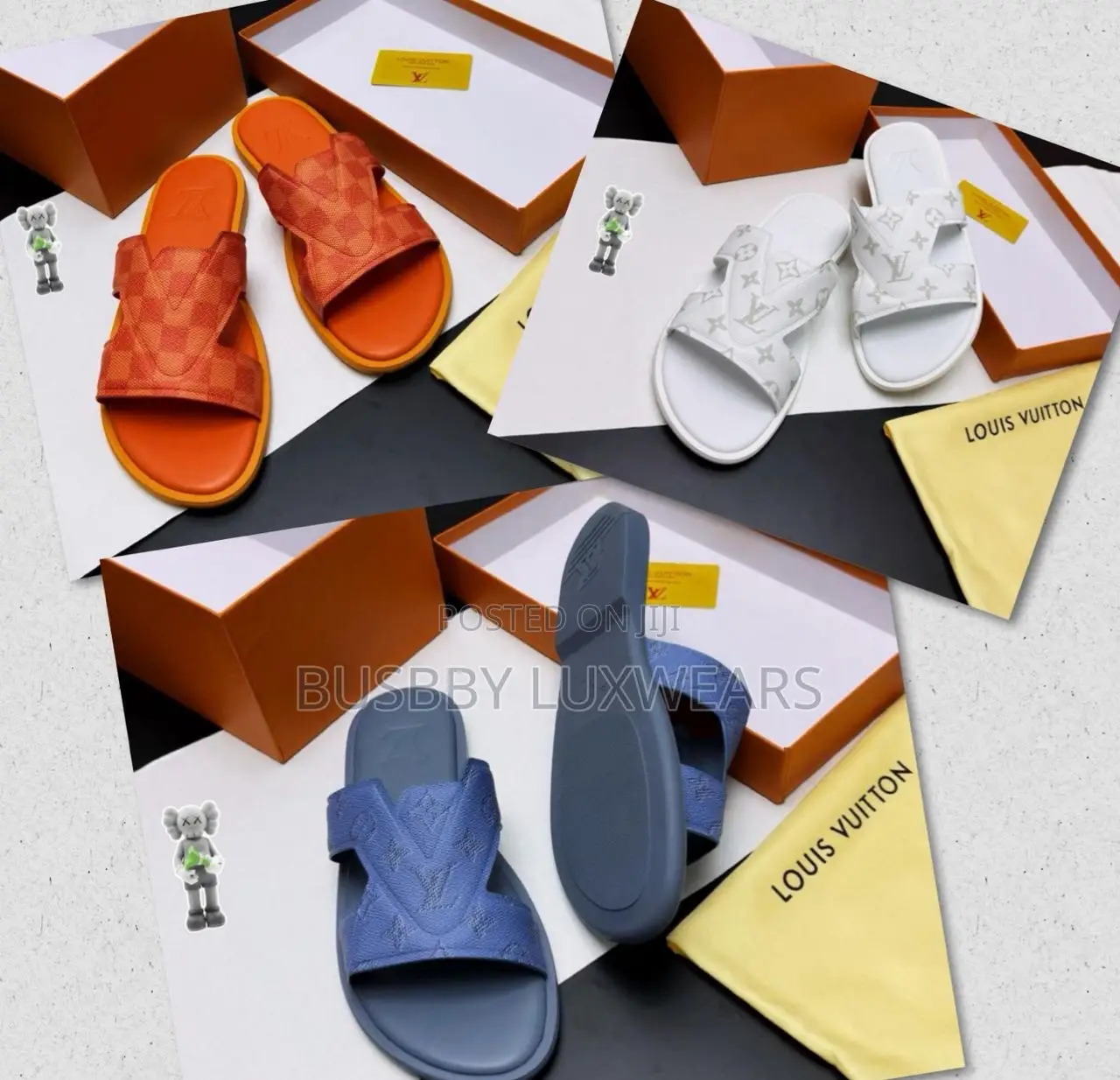 Original Louis Vuitton 2025 Oasis Mule for Men