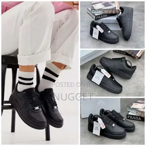 Original Black Nike Air Force 1 Fully Boxed
