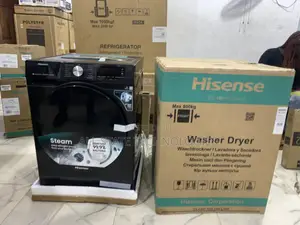 Smart Hisense Wm1043bfwds3wm - 10.5kg Capacity Washer-Dryer Set