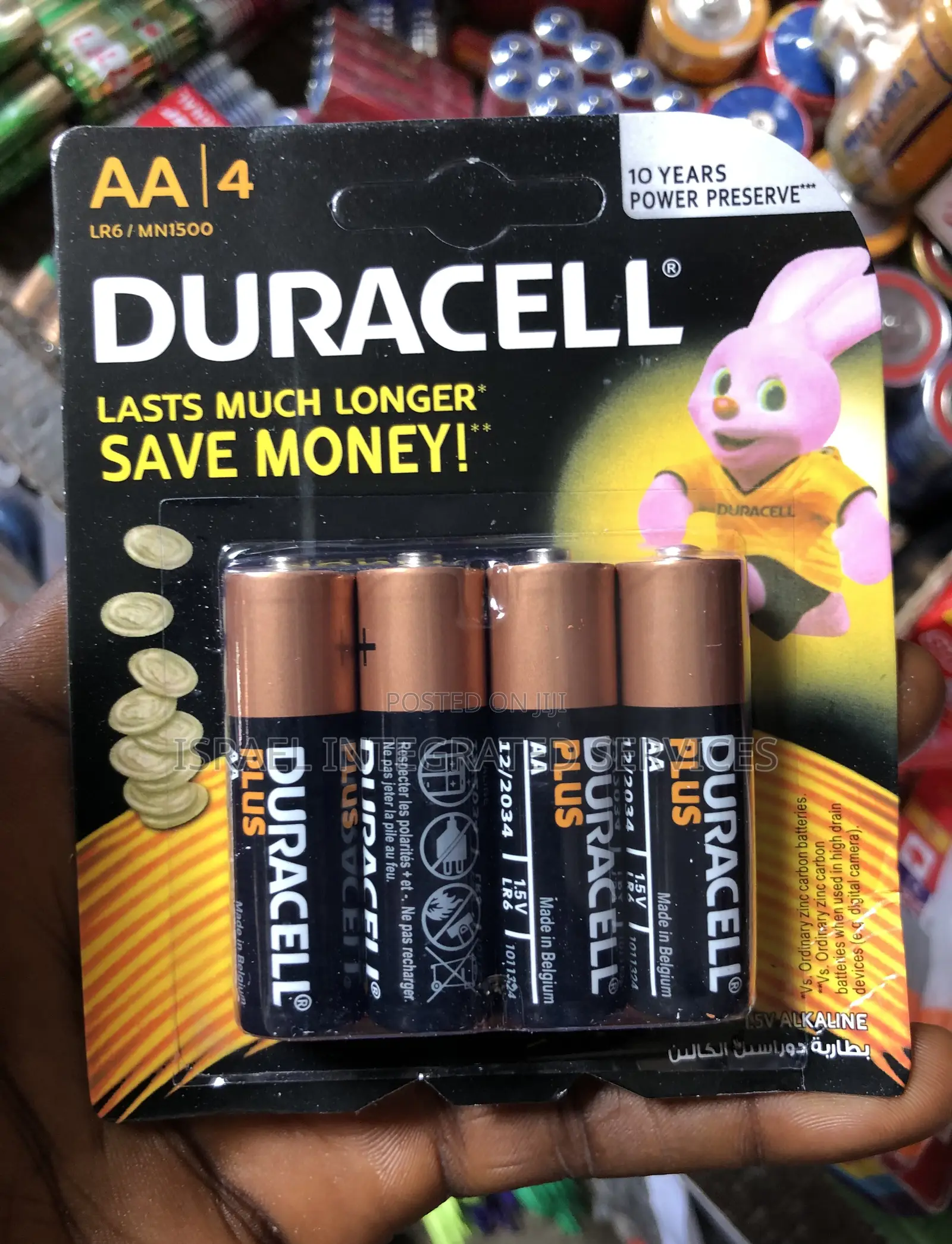 Duracell Rechargeable Battery Aa4