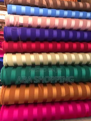 Premium Jonkoso Stripe Men Kaftan Fabric