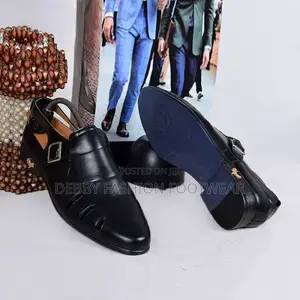 Mazerata Black Shoe – Elegant Finish, Everyday Comfort
