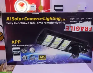 Solar Light With Surveillance Camera