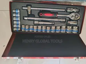 1⁄2" 10-32mm Industrial Socket Set