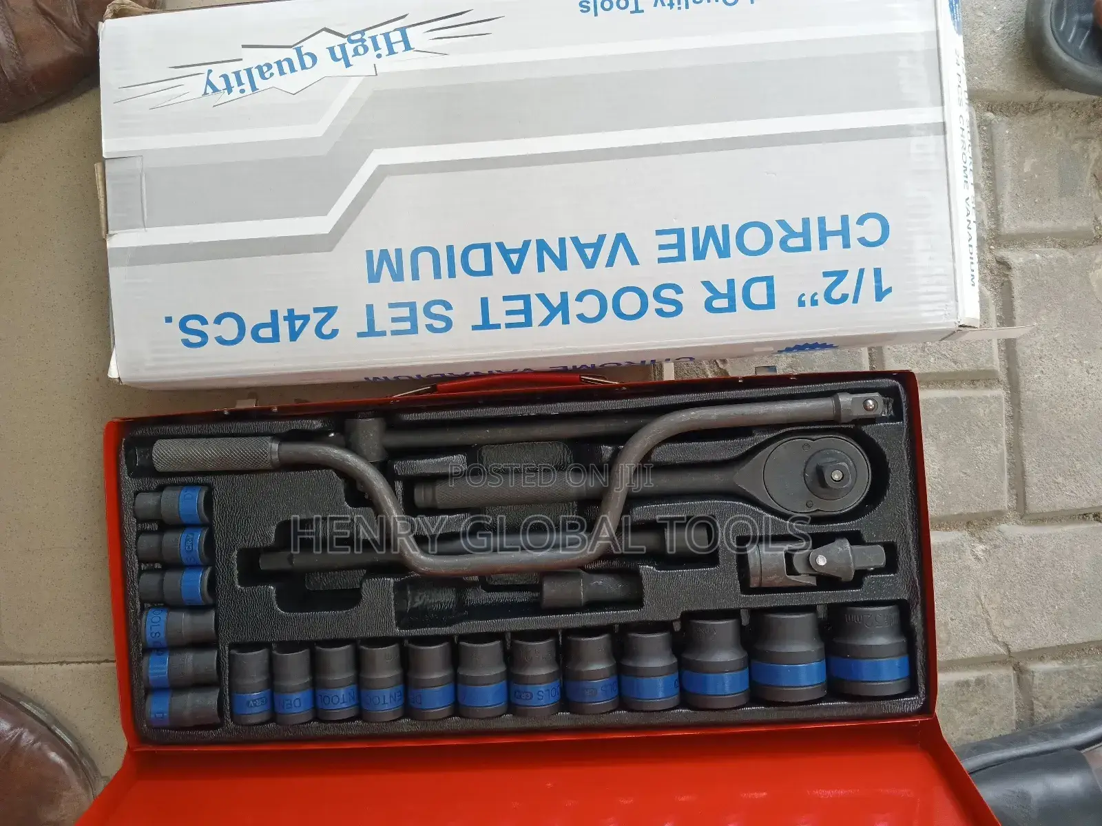 1⁄2" 10-32mm Industrial Socket Set