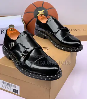 Maison Margiela Quality Luxury Men Genuine Leather Cooperate Shoe