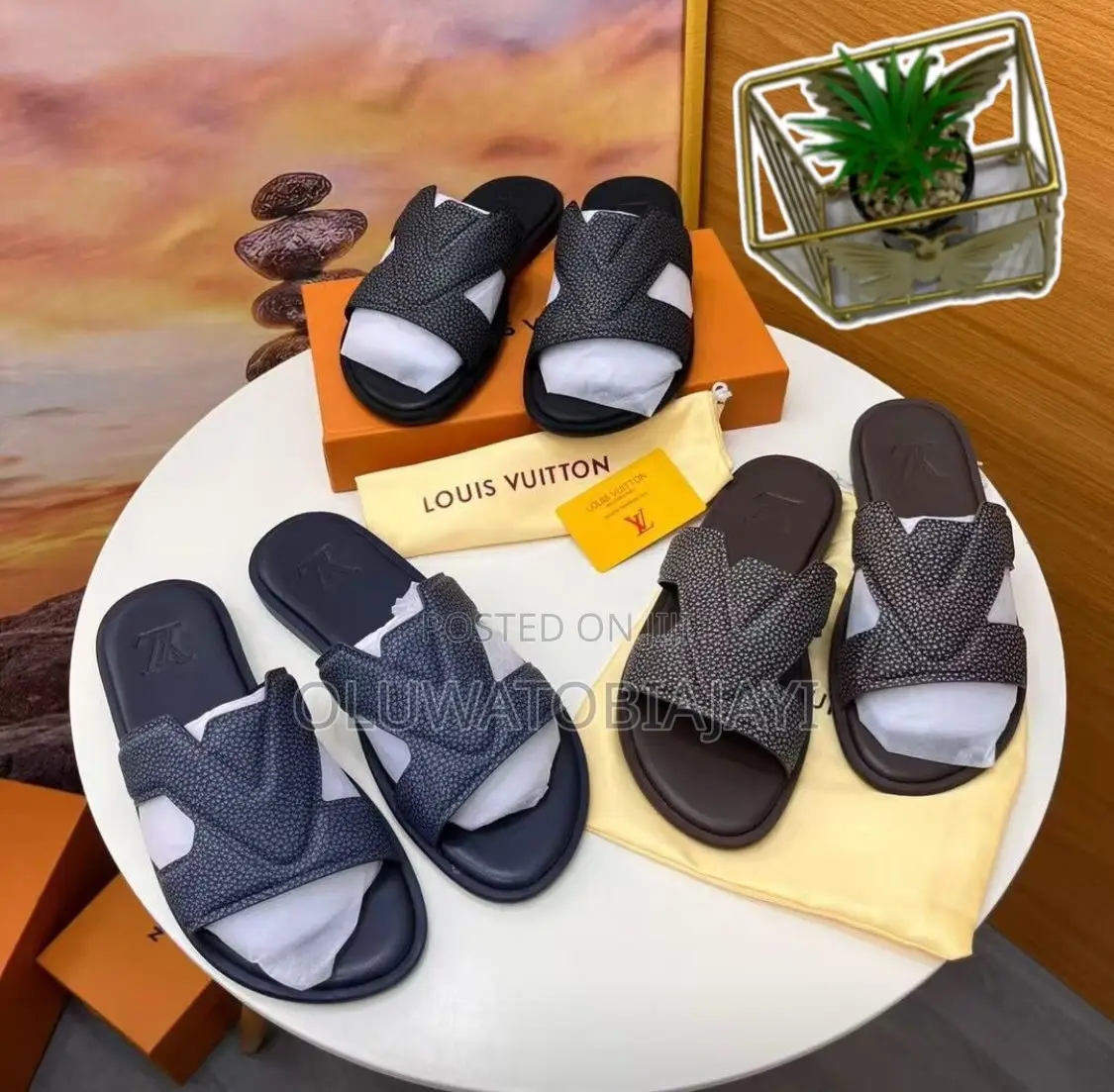 Quality Louis Vuitton Slide