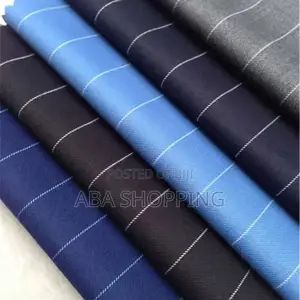 Canali Wool Stripe Senator Men Material