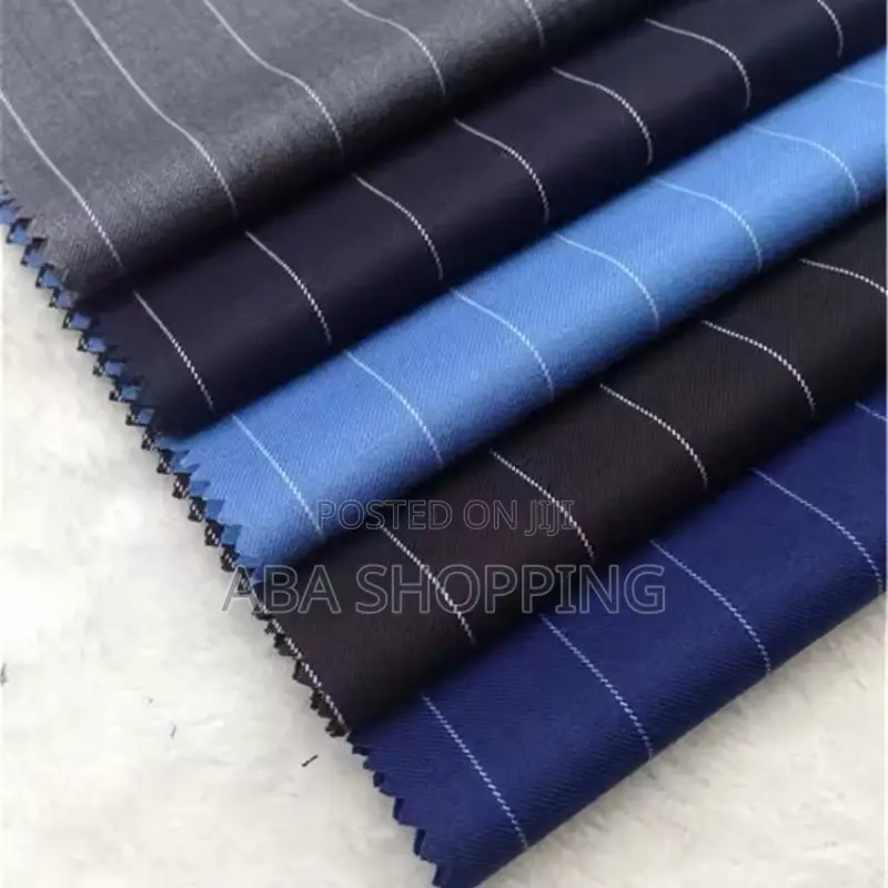 Canali Wool Stripe Senator Men Material