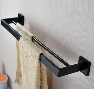 60cm Wall Mounted Double Towel Rail