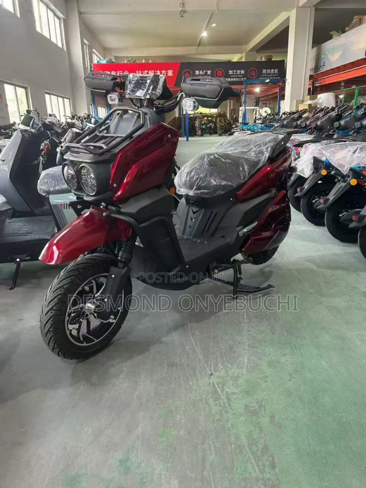 New Motorcycle 2024 Red