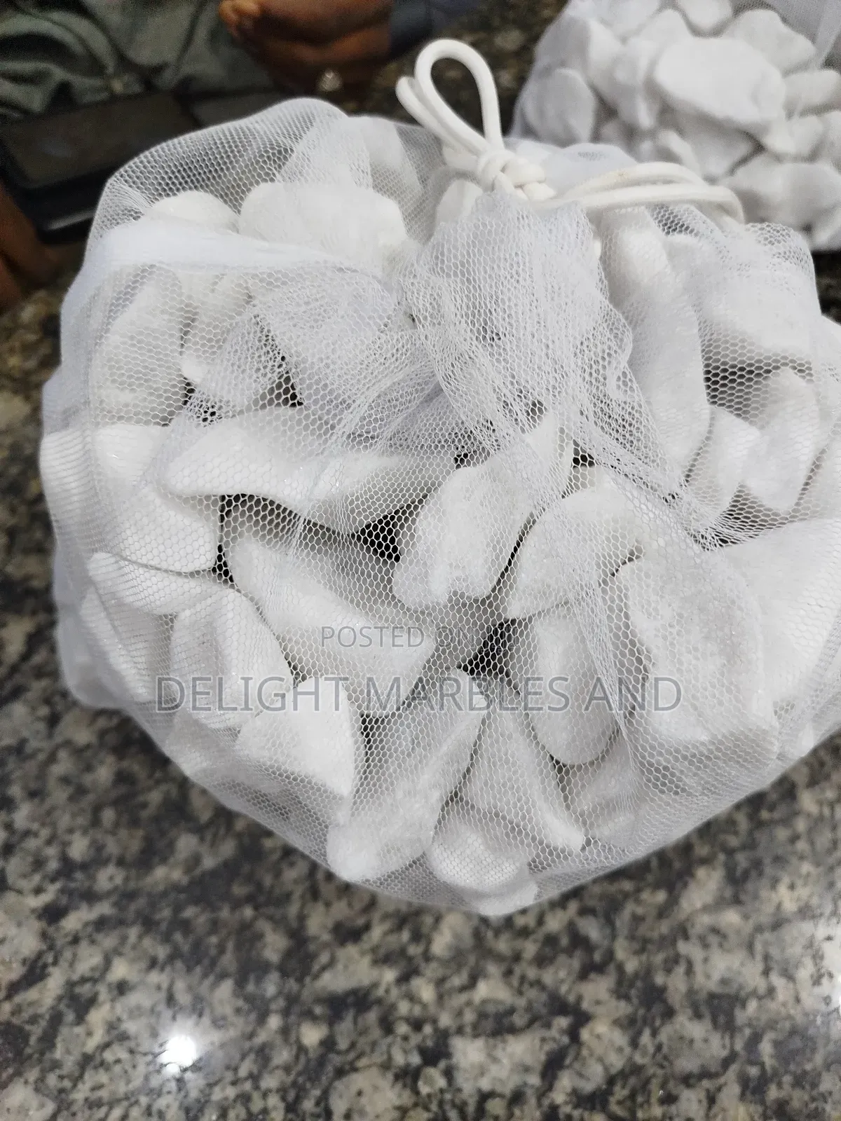 Selected Sparkling White Stones