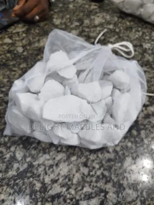 Selected Sparkling White Stones