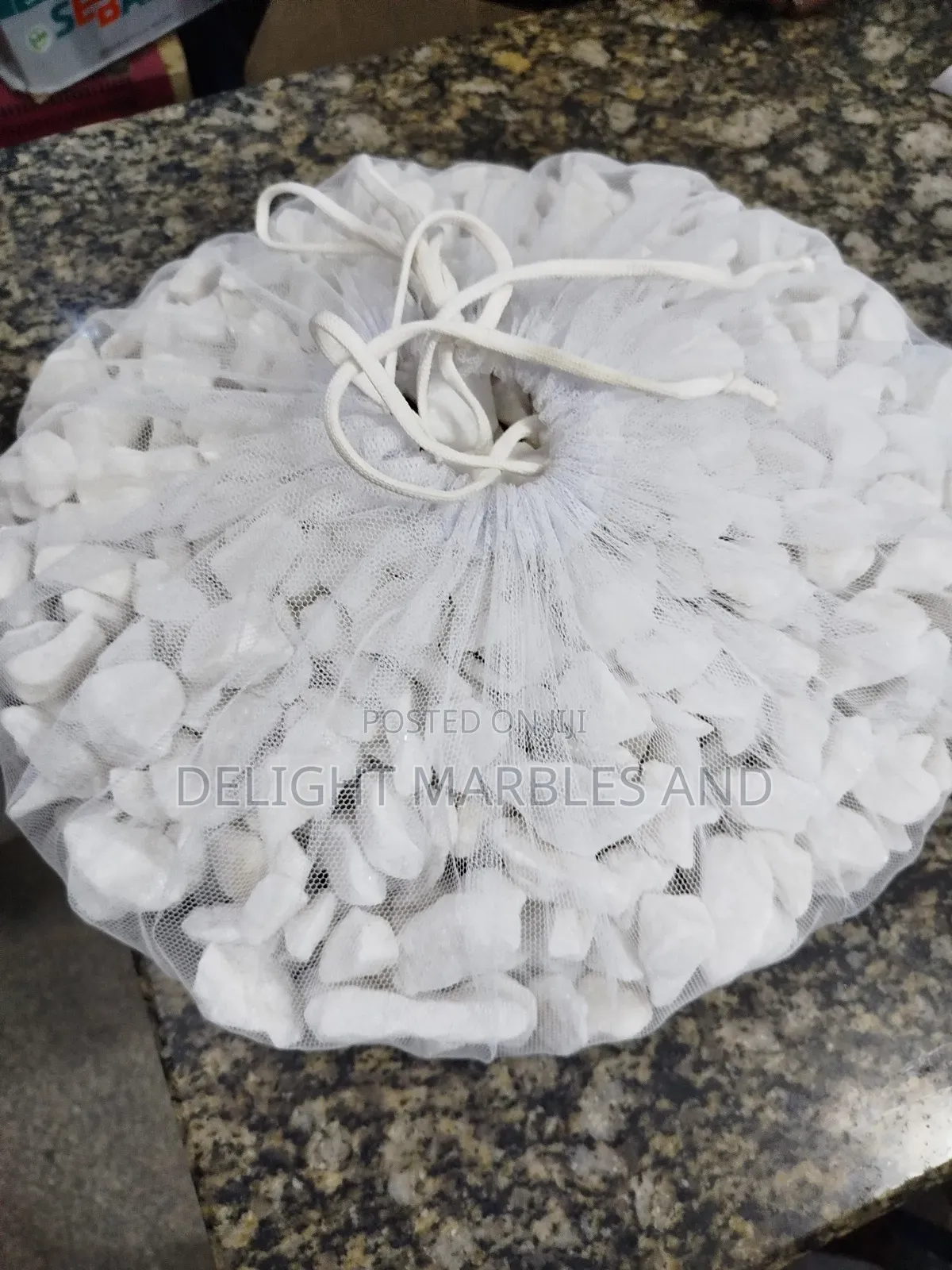 Selected Sparkling White Stones
