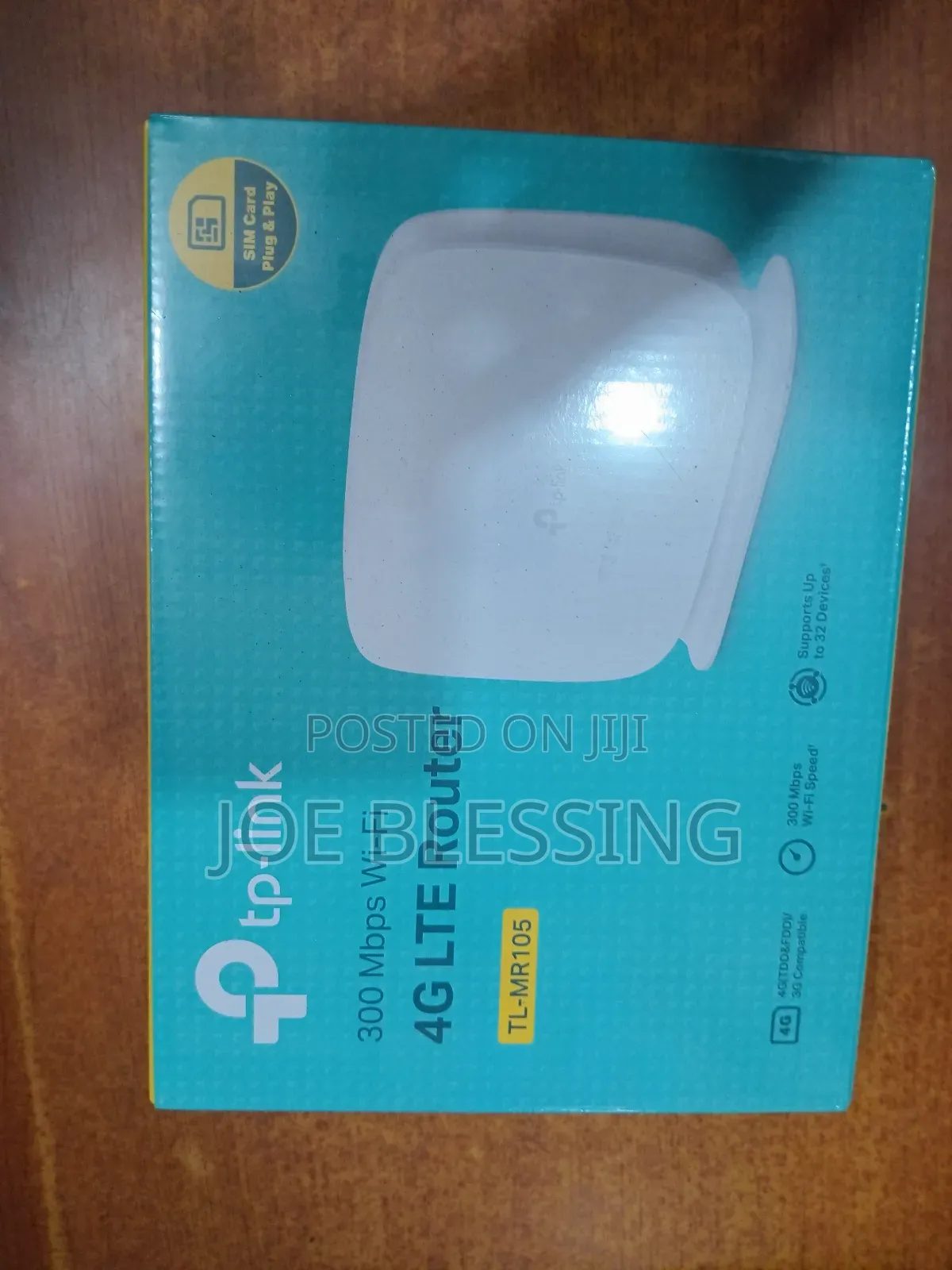 Tplink 300 MBPS Wifi 4g Lte Router
