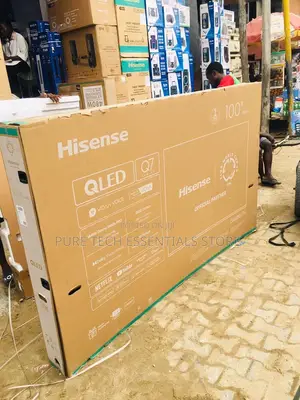 Original Hisense 100” Qled Smart Tv