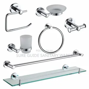 Free From Rust Complete Set of Bathroom Accessories