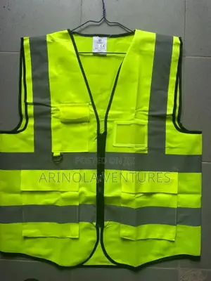 Reflective Jacket With Pocket And Zip
