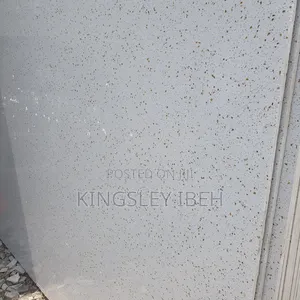 Sported Gold White Marble Slab for Kitchen Counters Top