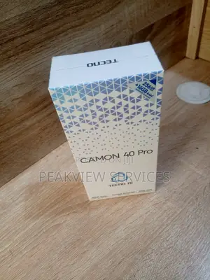 New Tecno Camon 40 Pro 256 GB Black