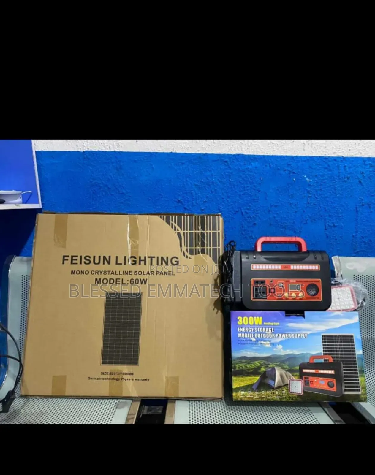 300w 40amps Solar Generator