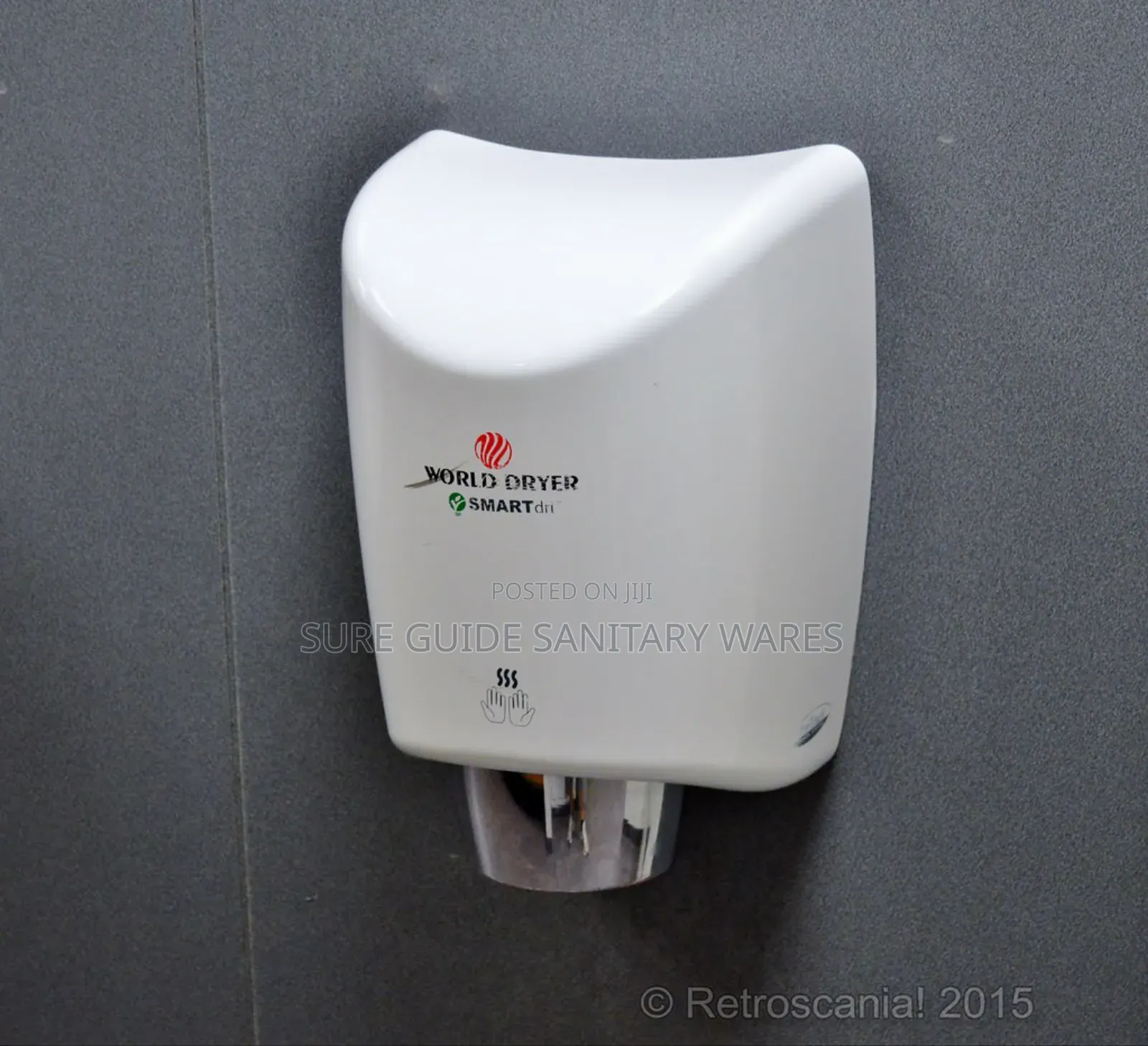 High Speed White Hand Dryer