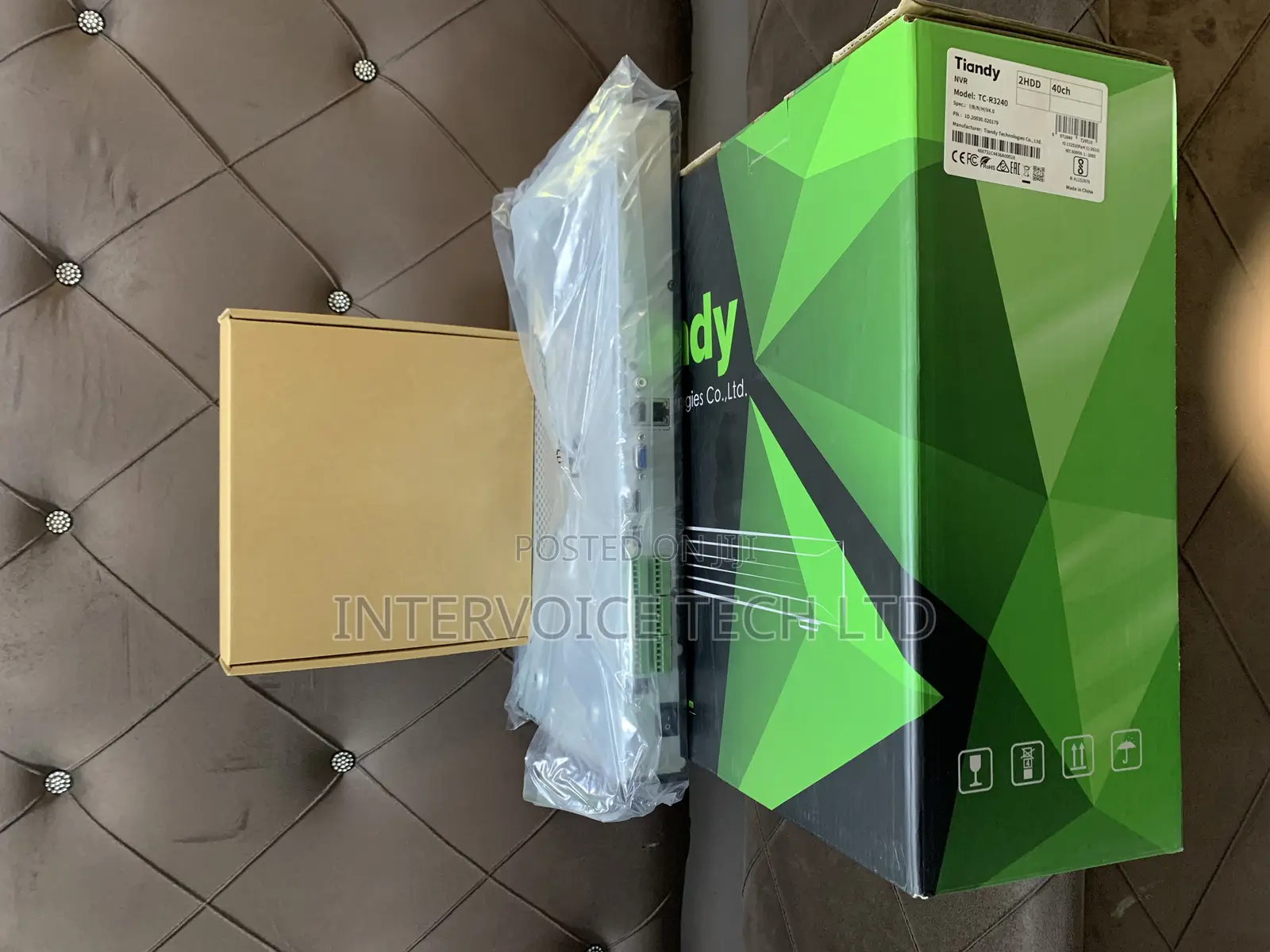 Tiandy NVR 40ch 12mp 2hdd Tc-R3240 I/B/N/H