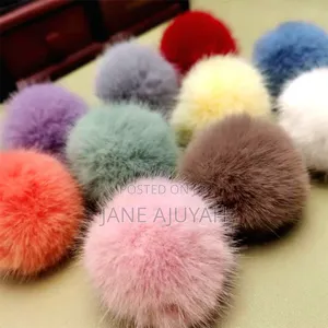 Faux Fur Pompom