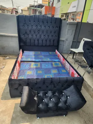 4.5 By6 Upholstery Bedframe