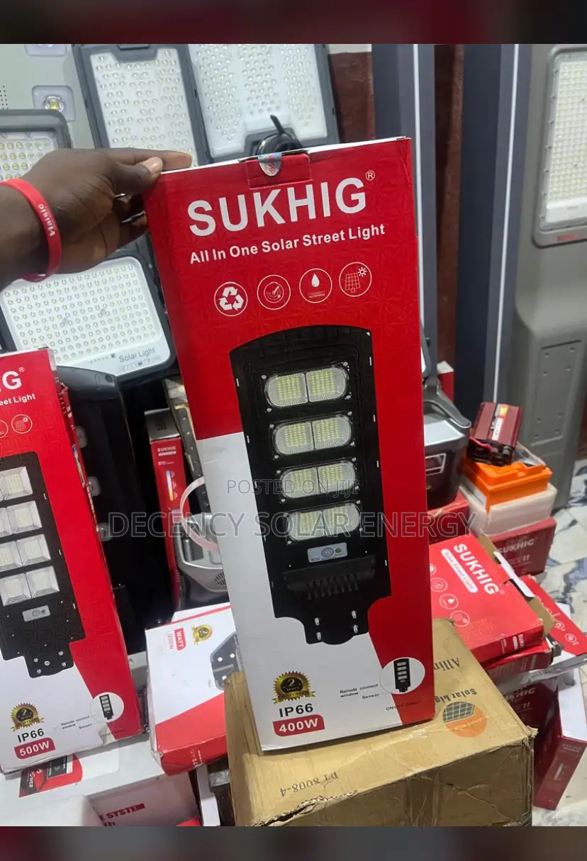400w Sukhig Solar Street Light 