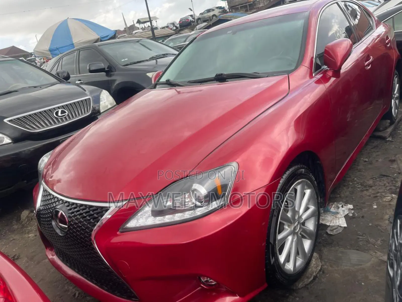Lexus ES 350 2010 Red