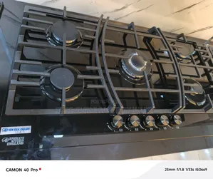 8mm Tempered Glass 5burner All Gas Cooker