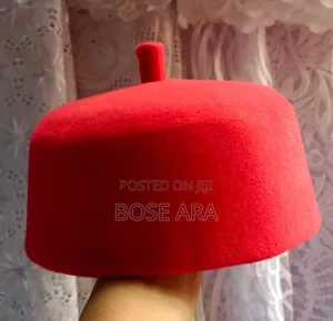 Traditional Igbo Red Cap