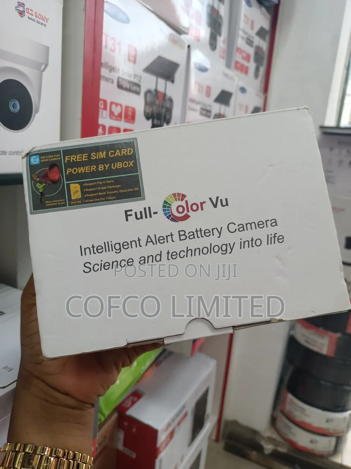 Skyvision Intelligent Solar Energy Alert Battery Camera.